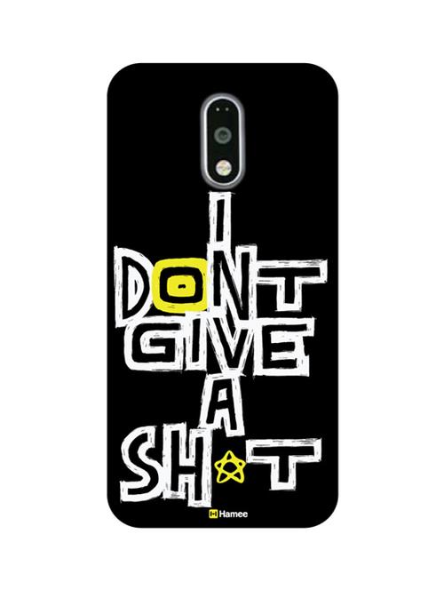 customizable hamee original cover thin fit plastic hard back case cover for motorola moto g turbo i dnt give a shot - 12703587 - Very Small Image - 1