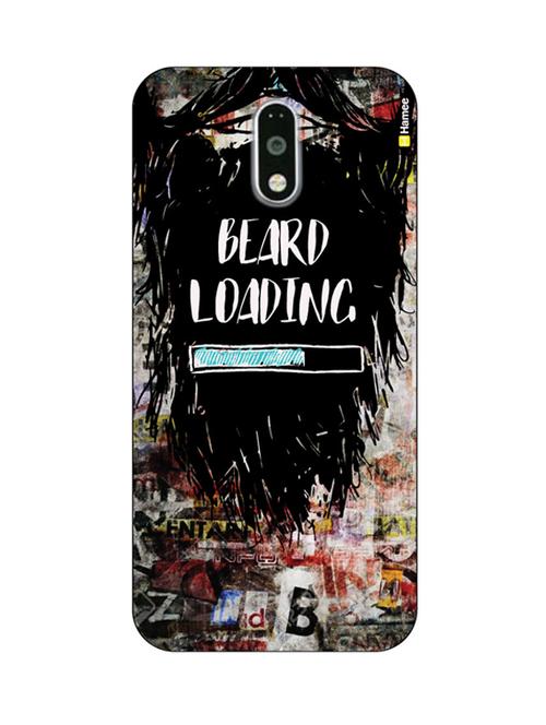 customizable hamee original cover thin fit plastic hard back case cover for motorola moto g turbo beard loading - 12703650 - Very Small Image - 1