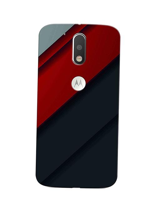 customizable hamee original cover thin fit plastic hard back case cover for motorola moto g turbo  stripe pattern - 12703672 - Very Small Image - 1