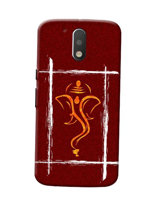 customizable hamee original cover thin fit plastic hard back case cover for motorola moto g turbo  ganesh ji 1 - 12703736 - Very Small Image - 1