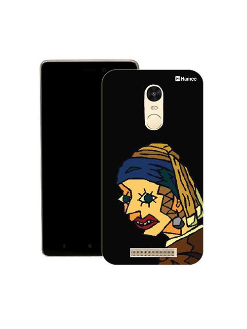 hamee original japanese cover thin fit plastic hard back case cover for motorola moto g turbo (peeping lady) - 12703786 - Very Small Image - 1