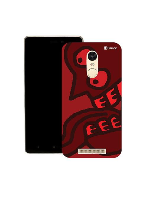hamee original japanese cover thin fit plastic hard back case cover for motorola moto g turbo (red tongue) - 12703787 - Very Small Image - 1