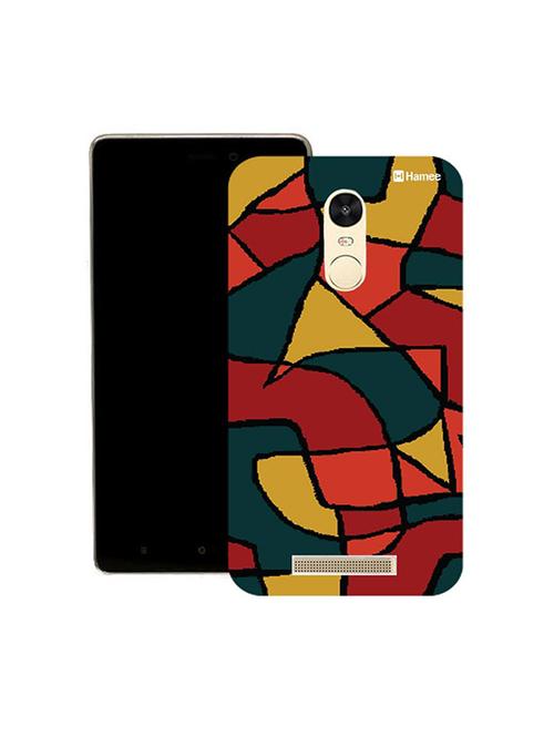 hamee original japanese cover thin fit plastic hard back case cover for motorola moto g turbo (big print abstract) - 12703799 - Very Small Image - 1