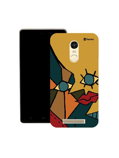 hamee original japanese cover thin fit plastic hard back case cover for motorola moto g turbo (colourful face) - 12703813 - Very Small Image - 1