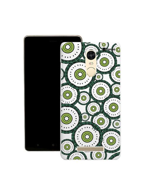customizable hamee original cover thin fit plastic hard back case cover for motorola moto g turbo (ethnic green circles) - 12703821 - Very Small Image - 1