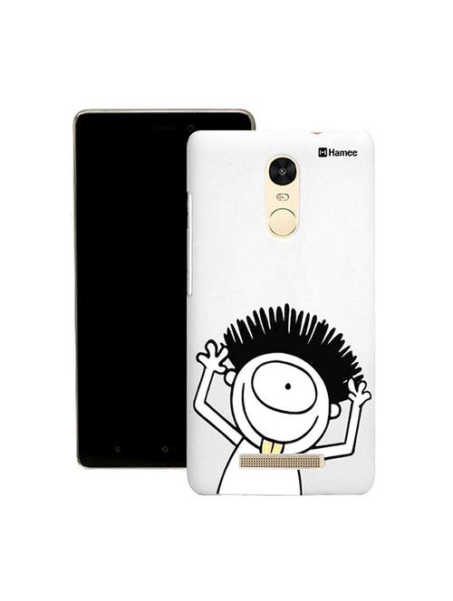 customizable hamee original cover thin fit plastic hard back case cover for motorola moto g turbo (peeking monster) - 12703822 - Very Small Image - 1