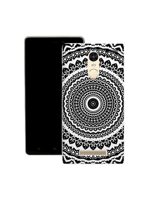 customizable hamee original cover thin fit plastic hard back case cover for motorola moto g turbo (large black mandala) - 12703825 - Very Small Image - 1