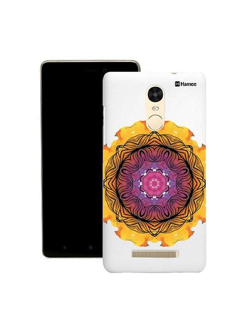 customizable hamee original cover thin fit plastic hard back case cover for motorola moto g turbo (yellow purple kaleidoscope) - 12703829 - Very Small Image - 1