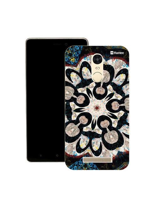 customizable hamee original cover thin fit plastic hard back case cover for motorola moto g turbo (black white kaleidoscope) - 12703832 - Very Small Image - 1