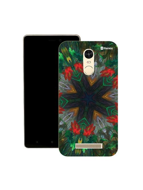 customizable hamee original cover thin fit plastic hard back case cover for motorola moto g turbo (red green kaleidoscope) - 12703833 - Very Small Image - 1