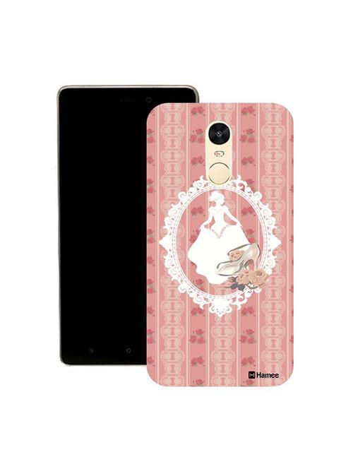 customizable hamee original cover thin fit plastic hard back case cover for motorola moto g turbo (white princess on pink) - 12703907 - Very Small Image - 1