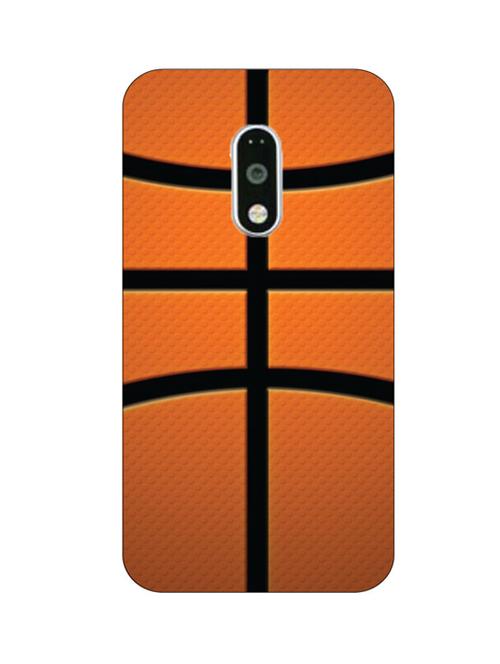 customizable hamee original cover thin fit plastic hard back case cover for motorola moto g turbo (basketball ) - 12703962 - Very Small Image - 1
