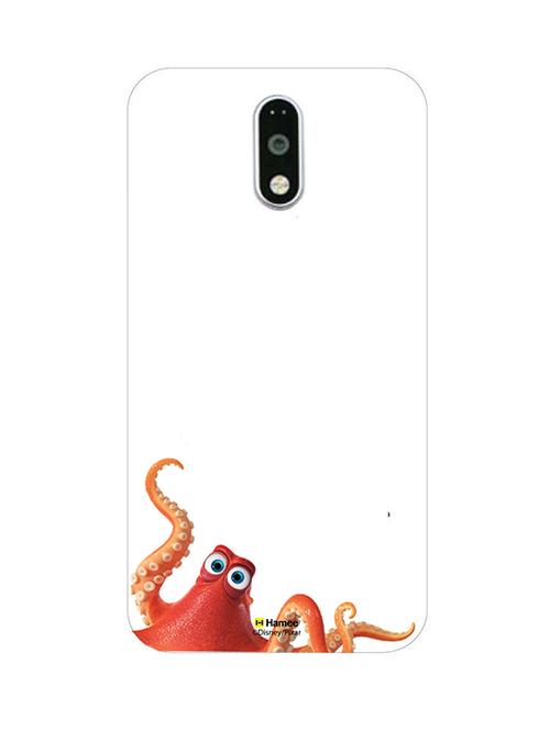 hamee disney pixar finding dory official licensed cover hard back case cover for motorola moto m (peeping hank) - 12704086 - Very Small Image - 1