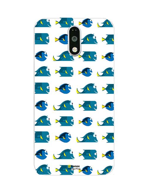 hamee disney pixar finding dory official licensed cover hard back case cover for motorola moto m (charlie jenny dory / small) - 12704108 - Very Small Image - 1