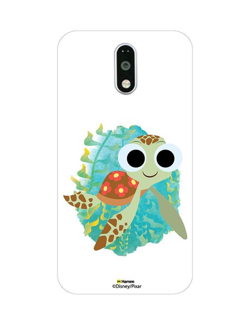 hamee finding dory official licensed cover hard back case cover for motorola moto m (squirt/white ) - 12704140 - Very Small Image - 1