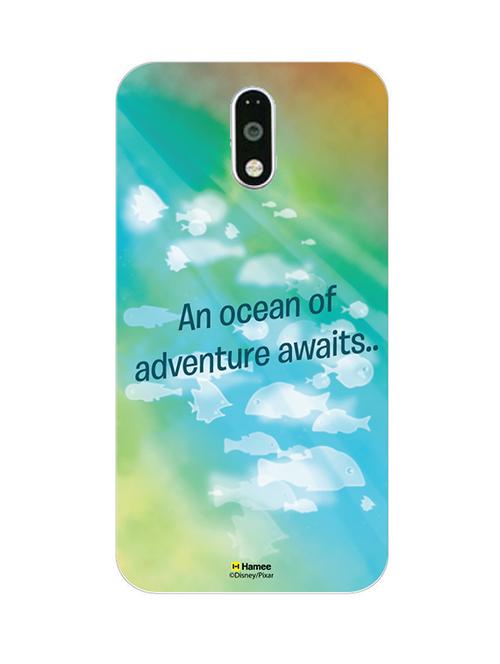 hamee finding dory official licensed cover hard back case cover for motorola moto m (an ocean of adventure 2) - 12704151 - Very Small Image - 1