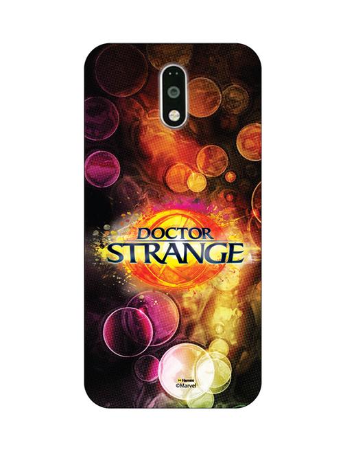 hamee marvel licensed doctor strange hard back case cover for motorola moto m design 5 - 12704172 - Very Small Image - 1