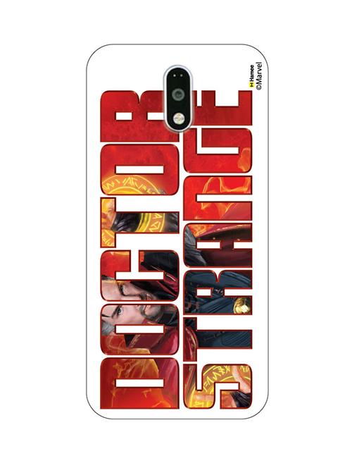 hamee marvel licensed doctor strange hard back case cover for motorola moto m design 11 - 12704178 - Very Small Image - 1