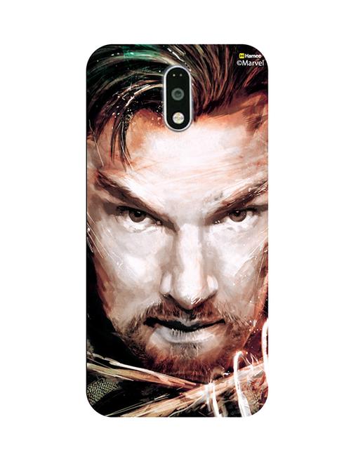 hamee marvel licensed doctor strange hard back case cover for motorola moto m design 18 - 12704185 - Very Small Image - 1