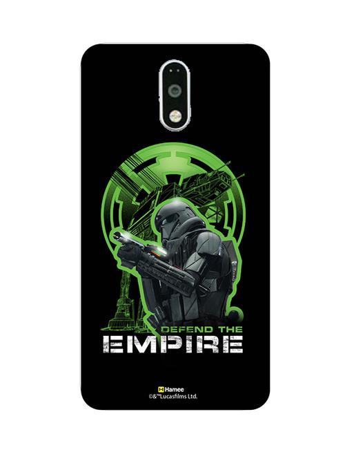 hamee official star wars rogue one licensed slim fit hard back case cover for motorola moto m death troopers 4 - 12704599 - Very Small Image - 1