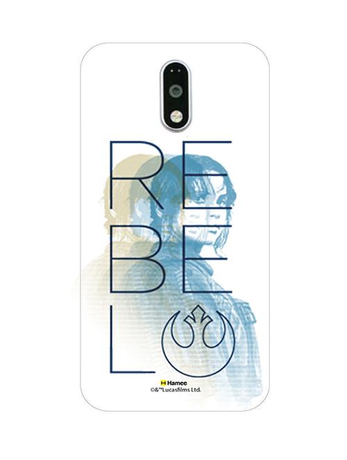 hamee official star wars rogue one licensed slim fit hard back case cover for motorola moto m jyn erso 4 - 12704627 - Very Small Image - 1