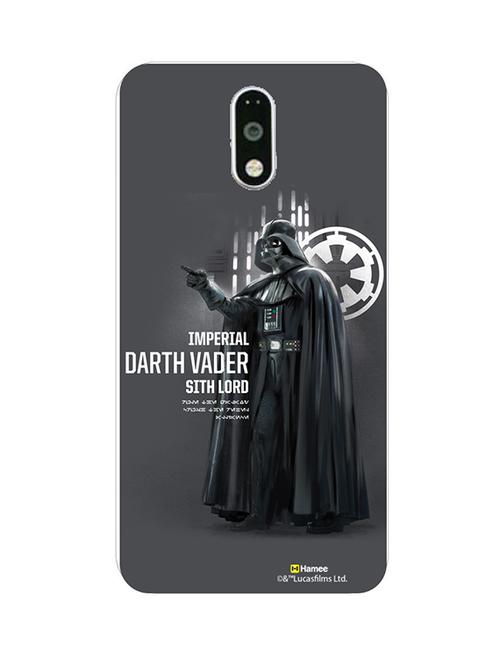 hamee official star wars rogue one licensed slim fit hard back case cover for motorola moto m darth vader 7 - 12704635 - Very Small Image - 1