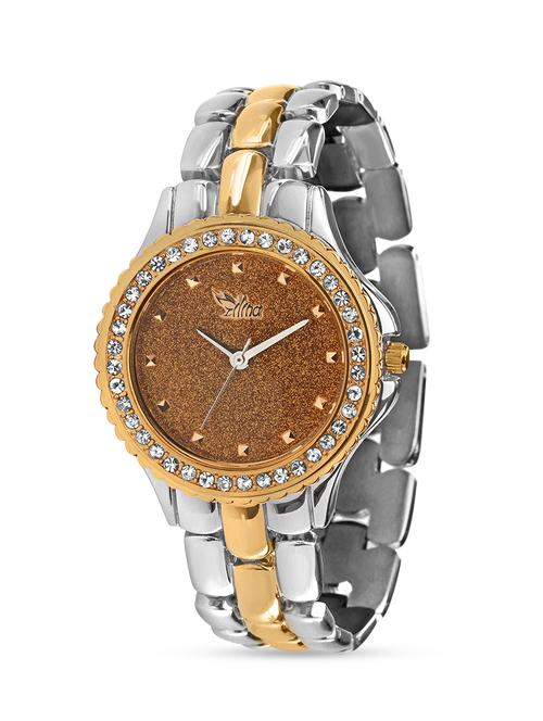 gold and silver brass chain watch  - 1270571 - Very Small Image - 1