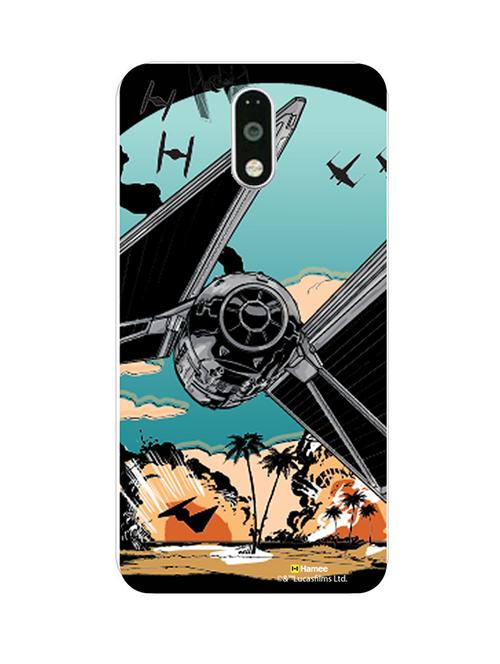 hamee official star wars rogue one licensed slim fit hard back case cover for lenovo vibe k5 note starfighter 2 - 12705910 - Very Small Image - 1