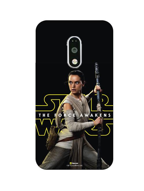 hamee official star wars the force awakens licensed slim fit hard back case cover for lenovo vibe k5 note rey 4 - 12705942 - Very Small Image - 1