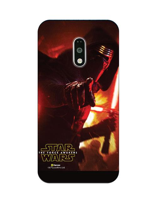 hamee official star wars the force awakens licensed slim fit hard back case cover for lenovo vibe k5 note kylo  ren 7 - 12705953 - Very Small Image - 1