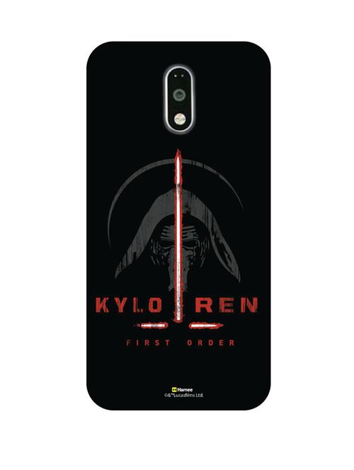 hamee official star wars the force awakens licensed slim fit hard back case cover for lenovo vibe k5 note kylo  ren 15 - 12705971 - Very Small Image - 1