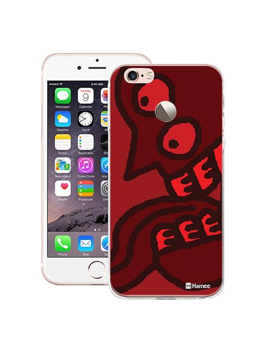 hamee tm thin fit printed hard back case cover for lenovo vibe k5 note cover (happy pink) - 12705995 - Very Small Image - 1