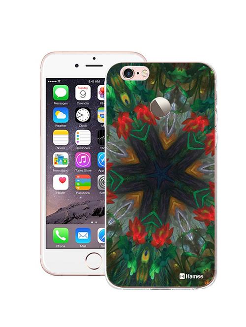 hamee tm thin fit printed hard back case cover for lenovo vibe k5 note cover (just breathe) - 12705997 - Very Small Image - 1