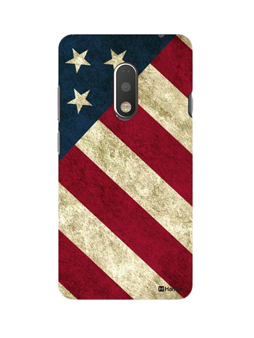 hamee tm thin fit printed hard back case cover for lenovo vibe k5 note cover (flag) - 12706029 - Very Small Image - 1