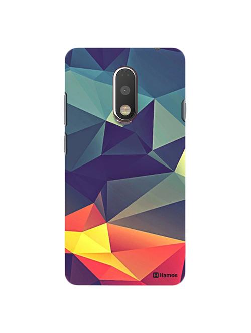 hamee tm thin fit printed hard back case cover for lenovo vibe k5 note cover (abstract) - 12706035 - Very Small Image - 1