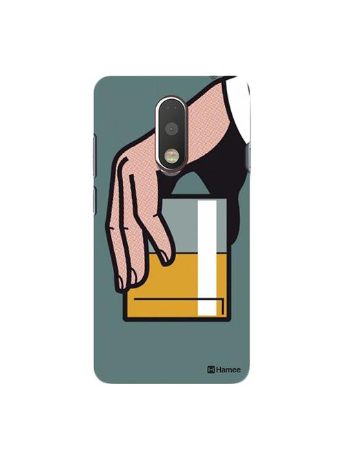 hamee tm thin fit printed hard back case cover for lenovo vibe k5 note cover (glass) - 12706036 - Very Small Image - 1