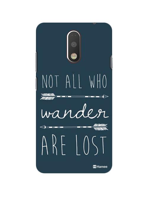 hamee tm thin fit printed hard back case cover for lenovo vibe k5 note cover (wander) - 12706047 - Very Small Image - 1