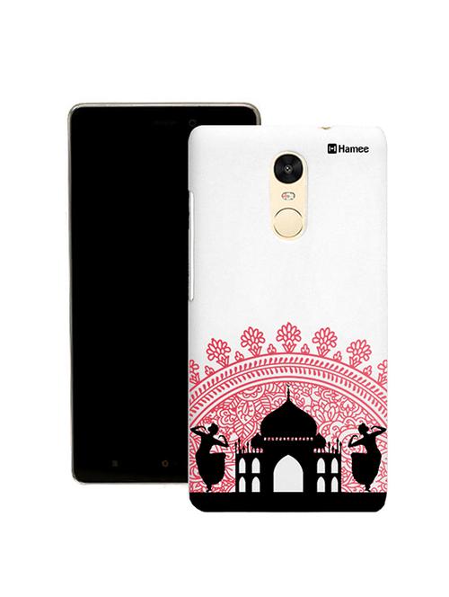 hamee tm thin fit printed hard back case cover for lenovo vibe k5 note cover (taj mandala) - 12706070 - Very Small Image - 1
