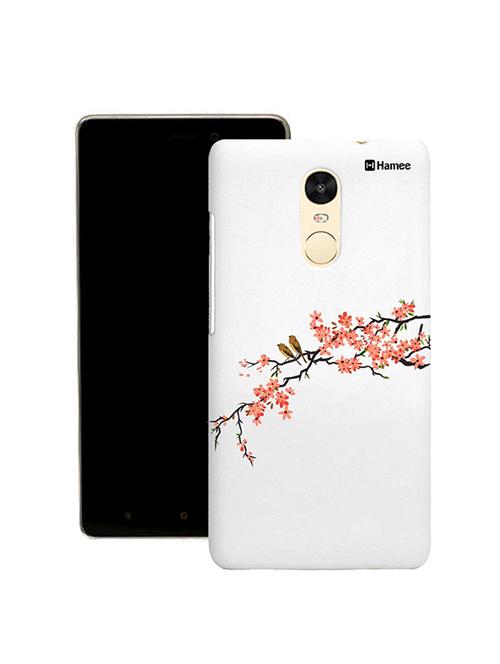 hamee tm thin fit printed hard back case cover for lenovo vibe k5 note cover (blossom) - 12706092 - Very Small Image - 1