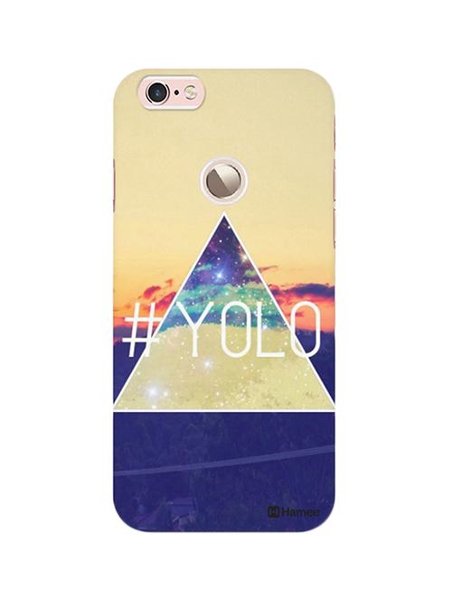 hamee tm thin fit printed hard back case cover for lenovo vibe k5 note cover (blue fairy) - 12706109 - Very Small Image - 1