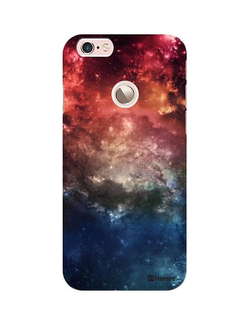 hamee tm thin fit printed hard back case cover for lenovo vibe k5 note cover (pink blast) - 12706125 - Very Small Image - 1