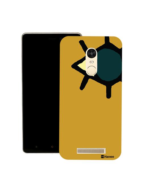 hamee tm thin fit printed hard back case cover for lenovo vibe k5 note cover (eye) - 12706170 - Very Small Image - 1