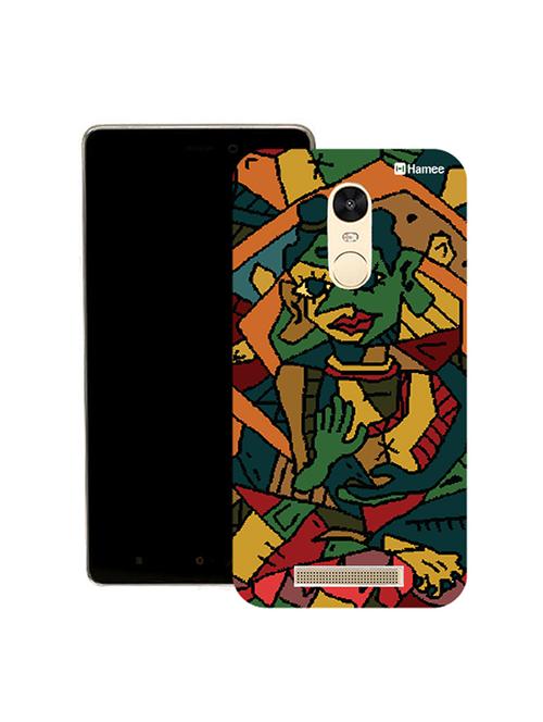 hamee tm thin fit printed hard back case cover for lenovo vibe k5 note cover (abstract 12) - 12706194 - Very Small Image - 1