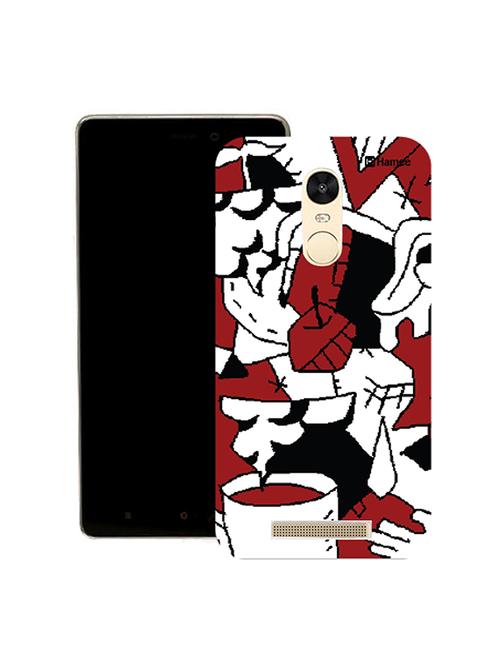 hamee tm thin fit printed hard back case cover for lenovo vibe k5 note cover (abstract 15) - 12706198 - Very Small Image - 1