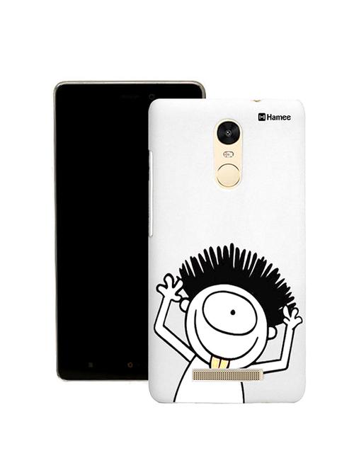 hamee tm thin fit printed hard back case cover for lenovo vibe k5 note cover (design 7) - 12706208 - Very Small Image - 1