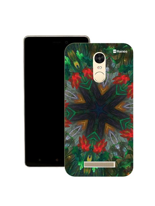 hamee tm thin fit printed hard back case cover for lenovo vibe k5 note cover (design 20) - 12706221 - Very Small Image - 1