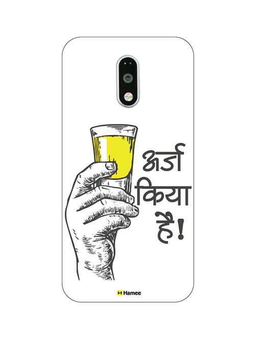 customizable hamee original cover thin fit plastic hard back case cover for lenovo vibe k5 note arj kia hai - 12706228 - Very Small Image - 1