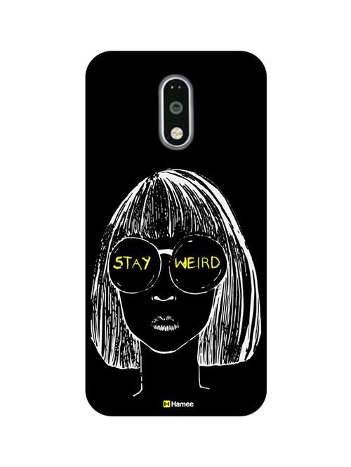customizable hamee original cover thin fit plastic hard back case cover for lenovo vibe k5 note stay weired - 12706239 - Very Small Image - 1