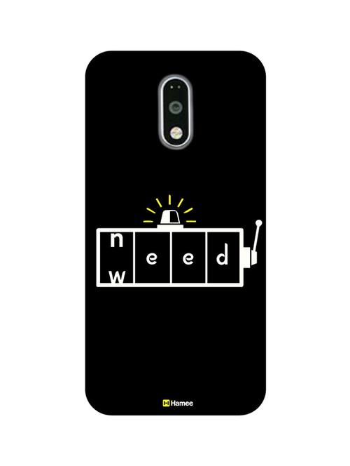 customizable hamee original cover thin fit plastic hard back case cover for lenovo vibe k5 note need/weed - 12706240 - Very Small Image - 1