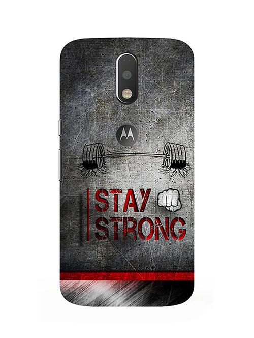 customizable hamee original cover thin fit plastic hard back case cover for lenovo vibe k5 note  stay strong - 12706285 - Very Small Image - 1
